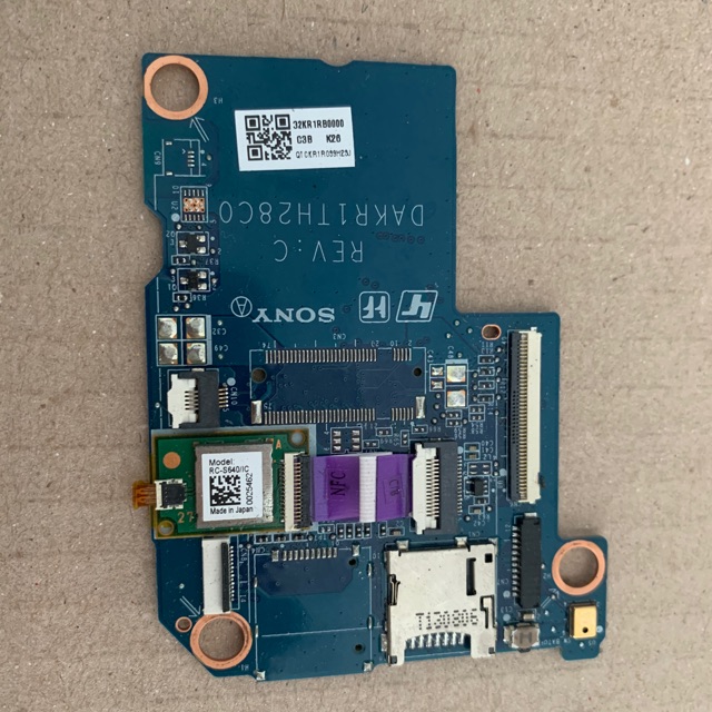 Board phụ thẻ nhớ laptop sony vio SVT11