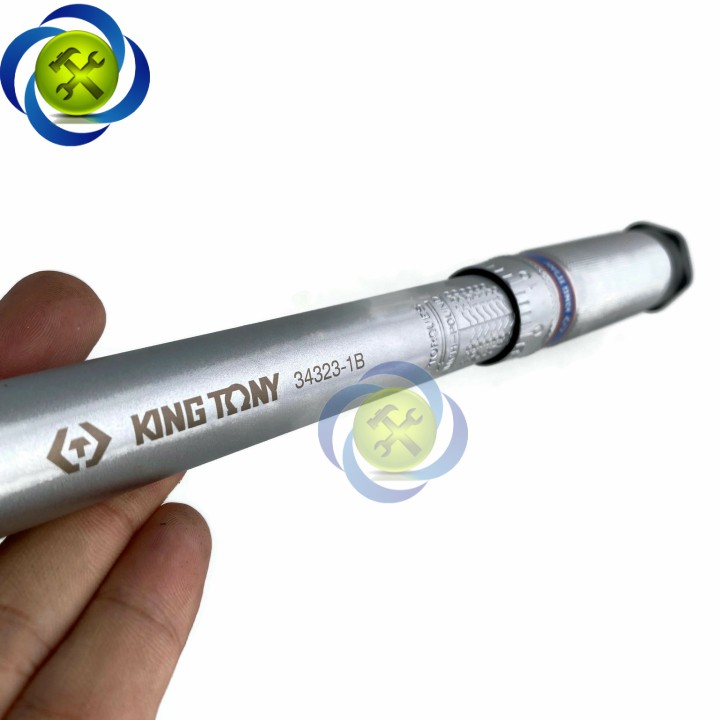 Cần siết lực 3/8 Kingtony 34323-1B (55-250in-lb) (63-288kgf.cm) dài 280mm