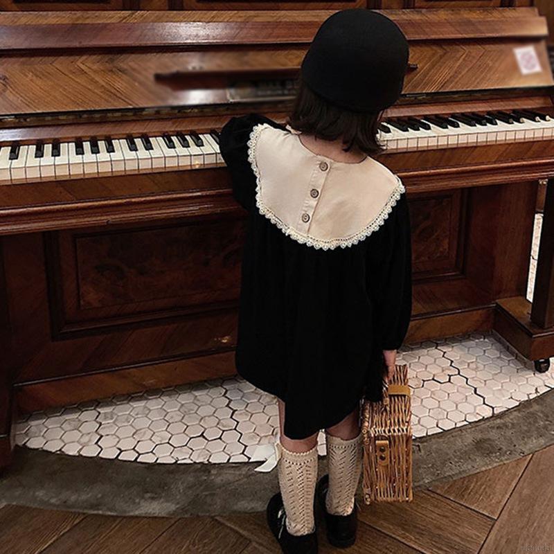 Đầm Thời Trang Kiểu Cổ Điển Đáng Yêu Dành Cho Bé Gái