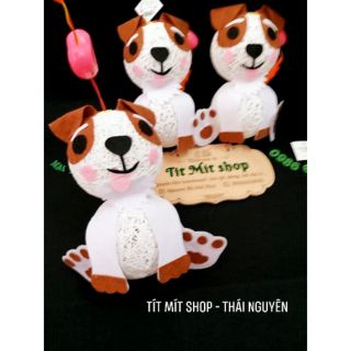 Đèn trung thu handmade chú cún