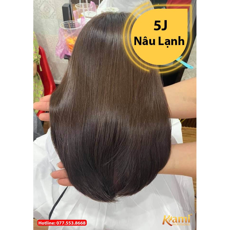 (Giá Salon)Thuốc nhuộm tóc Kami tự động cân bằng màu nhuộm tóc bạc hương thơm socola 90ml (Ko kèm trợ nhuộm) | BigBuy360 - bigbuy360.vn