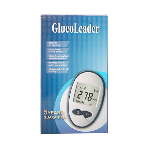 Máy Đo Đường Huyết Yongnuo Gluco Leader test nhanh chính xác lượng đường huyết trong máu - Hàng nhập khẩu chính hãng