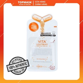 Mặt nạ dưỡng trắng và đều màu da Mediheal Vita Lightbeam Essential Mask 25ml