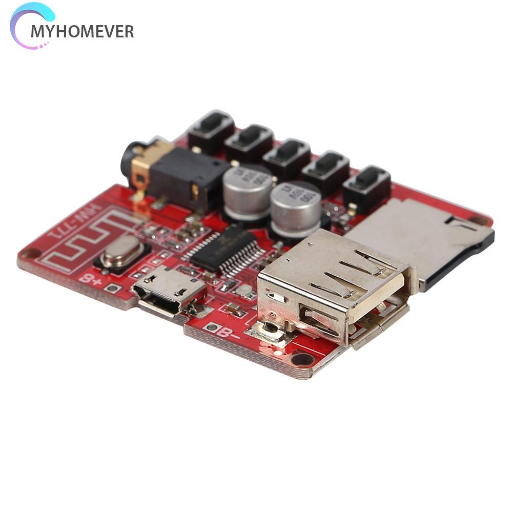 Bảng Mạch Nhận Tín Hiệu Âm Thanh Bluetooth Có Khe Thẻ Tf / Usb / Máy Nghe Nhạc Mp3