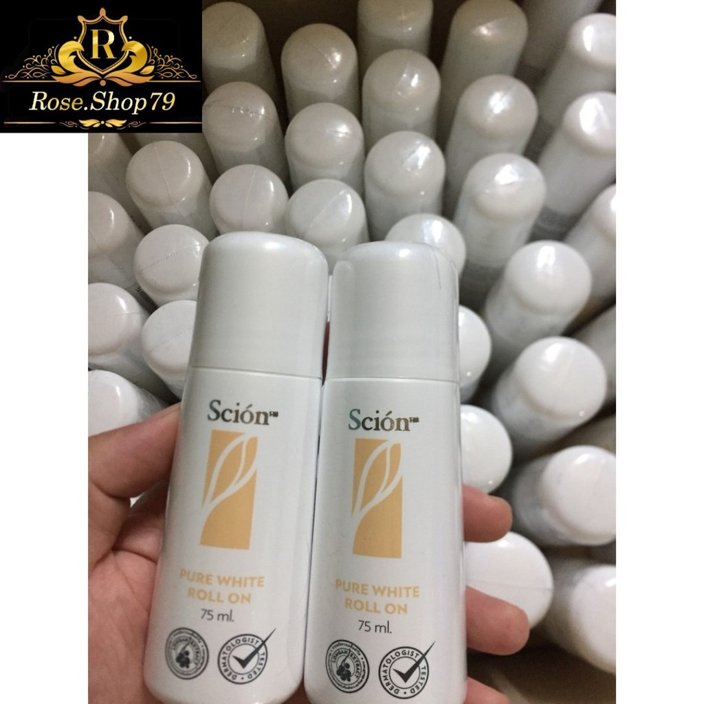 [CHÍNH HÃNG] - Lăn Khử Mùi, Trắng Da Scion Pure White Roll On Của Mỹ