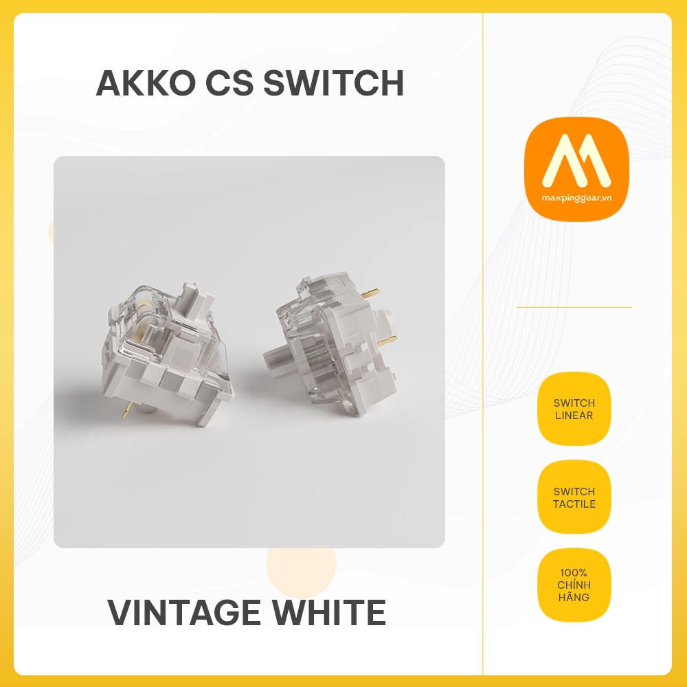 Bộ switch bàn phím cơ Hiệu Năng Cao Akko CS   - Chính Hãng 1000%