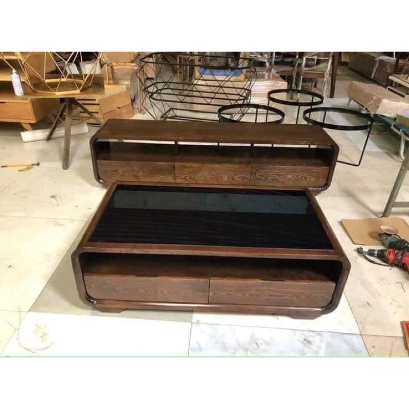 Bàn Trà Gỗ Cao Cấp, Mặt Kính