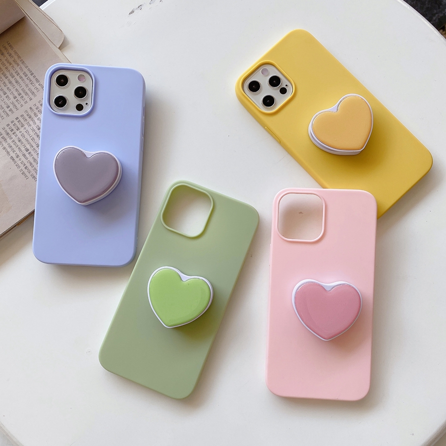 Ốp điện thoại trái tim dễ thương cho Oppo A83 F5 F7 F9 F11 F11Pro A71 A12 A7 A3S A5S A12E A1K F1S F11Pro