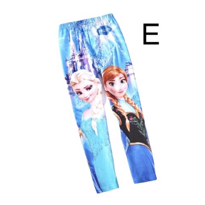 Quần Legging Thun Lạnh Elsa 2 đến 7 ElsaNhi