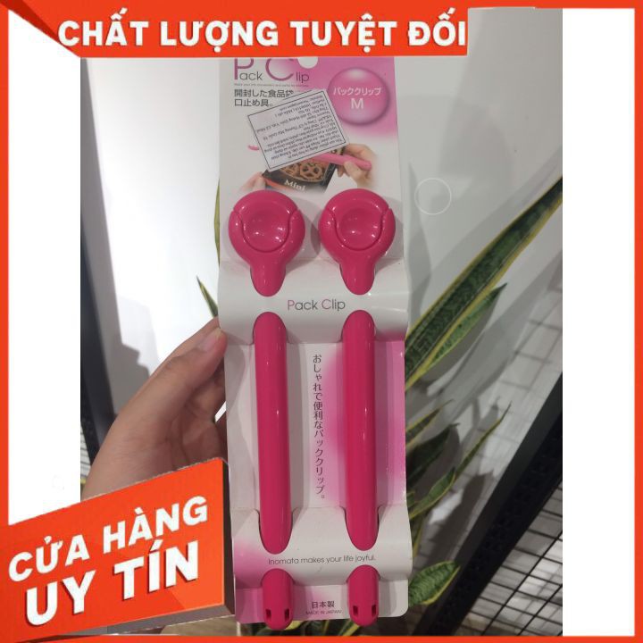 Kẹp miệng túi ⚡𝗙𝗥𝗘𝗘 𝗦𝗛𝗜𝗣 ⚡ Kẹp khoá miệng túi set 2 cái giúp bảo quản đồ ăn thực phẩm vệ sinh và được lâu hơn