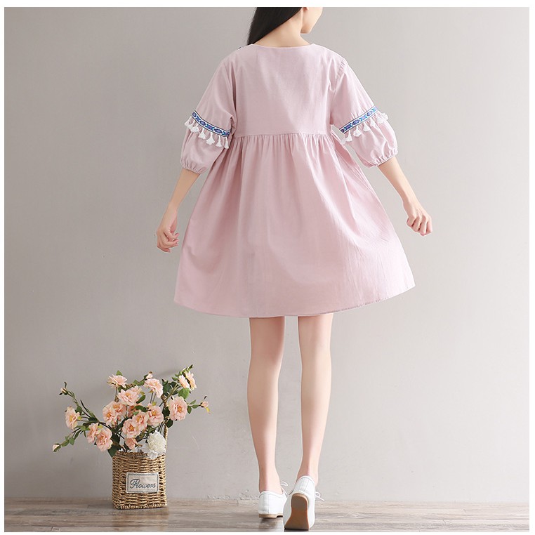 VÁY BABY DOLL DÁNG SUÔNG RỘNG