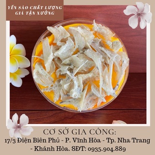 Chân tổ yến thô Khánh Hoà nở nhiều, dai ngon tặng Nhíp, Táo đỏ, Đường phèn, hạt chia