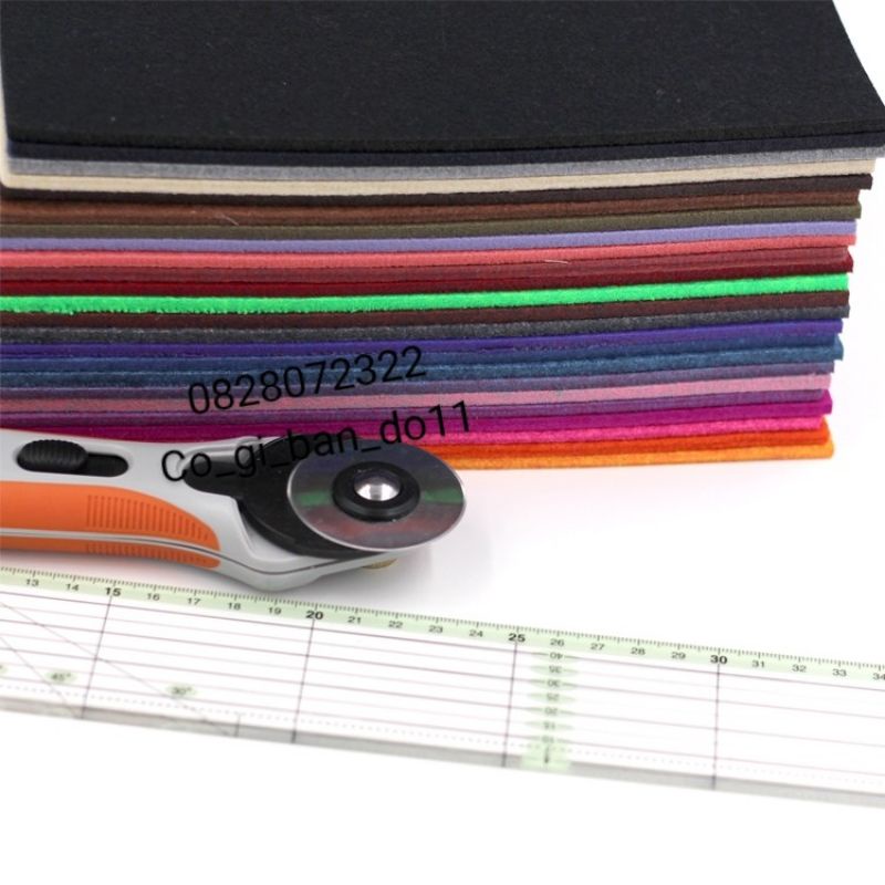 Dao Lăn 45mm Có Chốt An Toàn &amp; Lưỡi Dao Thay Thế.