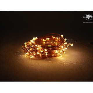 Dây đèn Led đom đóm 10m màu Vàng ấm TAN