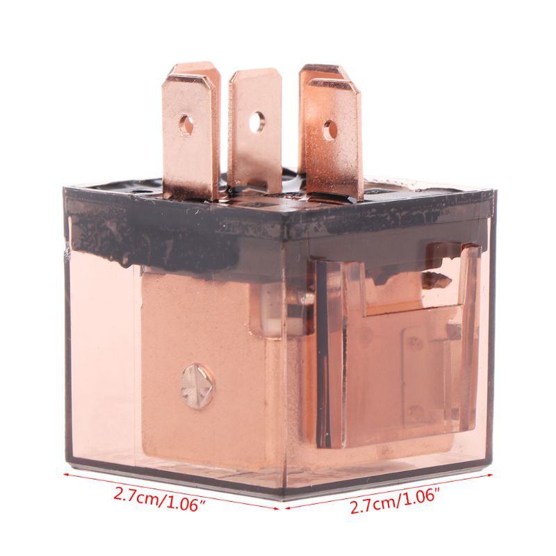Relay két nối tự động 12V 100A 5 pin SPDT cho xe hơi