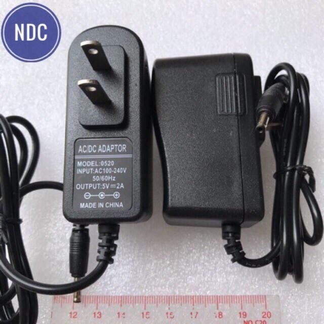 NGUỒN adapter 5V - 2A(nhựa) Jack 5.5*2.1mm