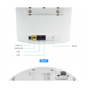 Router Wifi 4G LTE FB-Link CPE-V01 | Bộ Phát Wifi 3G 4G cho xe khách | Cục Phát Wifi từ Sim 3G 4G Cho Ô tô