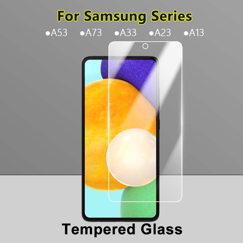 Set 1 / 2 / 3 / 5 Kính Cường Lực 2.5D 9H Bảo Vệ Màn Hình Cho Samsung Galaxy A53 A33 A23 A13 A73 A52 A32 5G