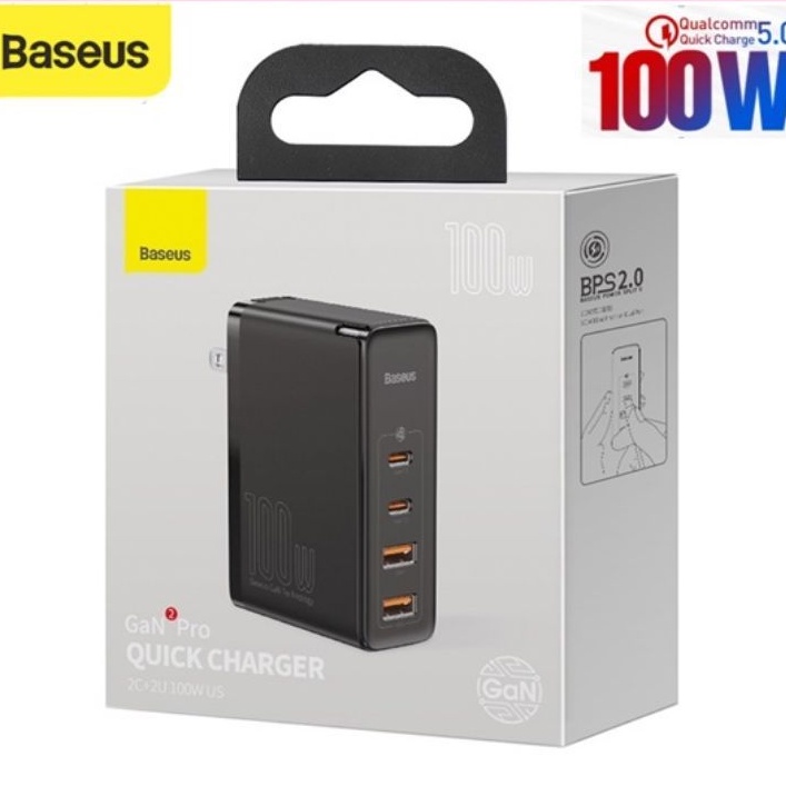 Sạc siêu nhanh Baseus GaN2 Pro 100W