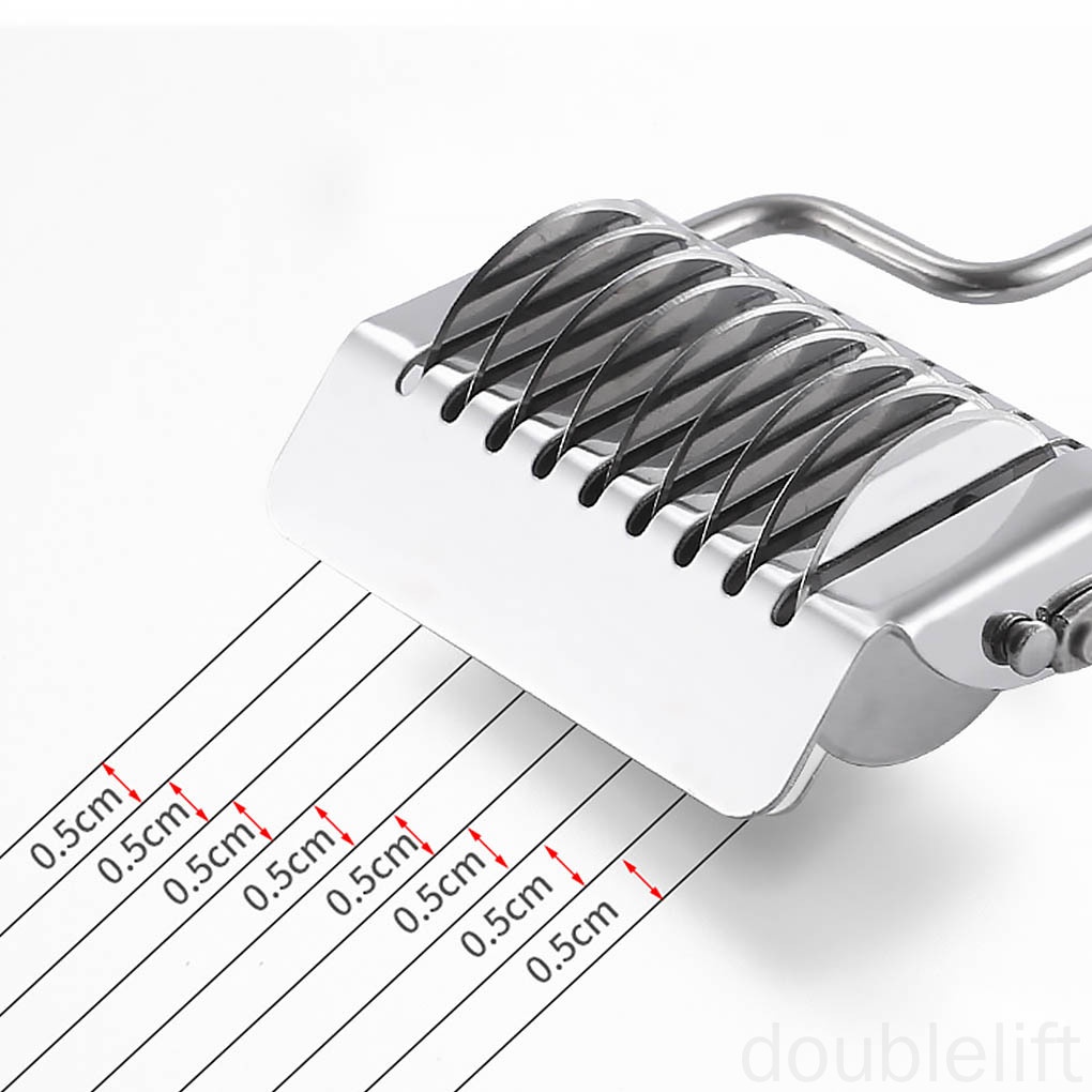 Dụng Cụ Cắt Sợi Mì Bằng Thép Không Gỉ Tiện Dụng Cho Nhà Bếp