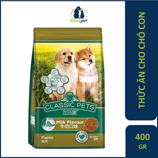 Thức Ăn Cho Chó Con Classic Pet Puppy Vị Sữa 400gr-24k