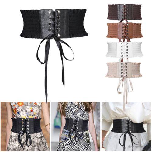 Thắt Lưng Corset Đan Dây Điều Chỉnh Được Kích Cỡ Phong Cách Sành Điệu Cho Nữ