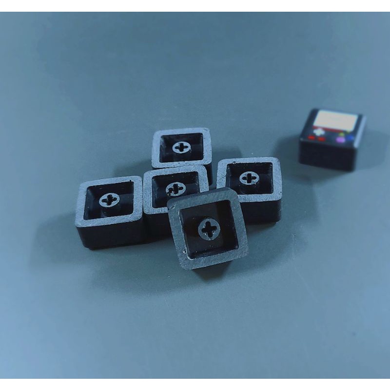 Keycap resin BMO tone đen trang trí bàn phím cơ gaming