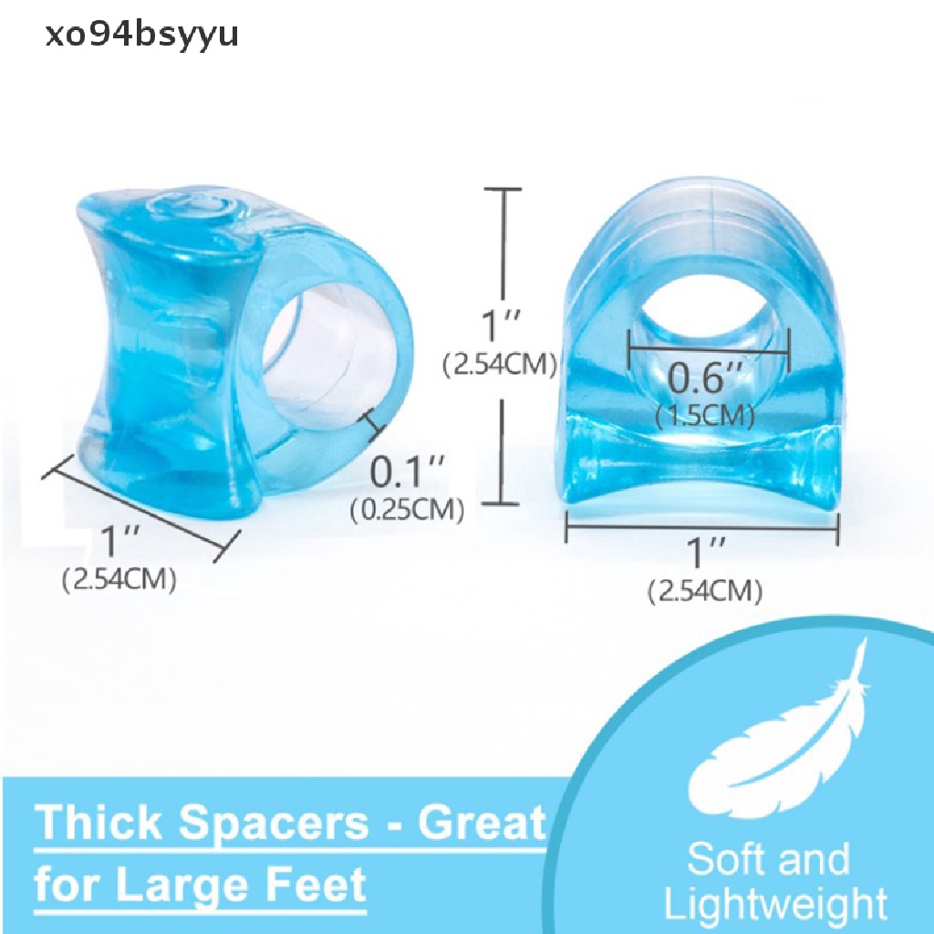 [Hàng mới về] Set 2 dụng cụ chỉnh hình ngón chân cái bằng silicon mềm