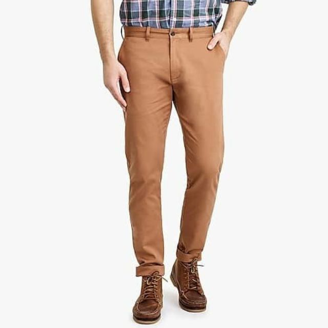Quần Chino Khaki Nam Jcrew Slimfit Flex Pant Mercantile-Có Sẵn Giá Siêu Tốt