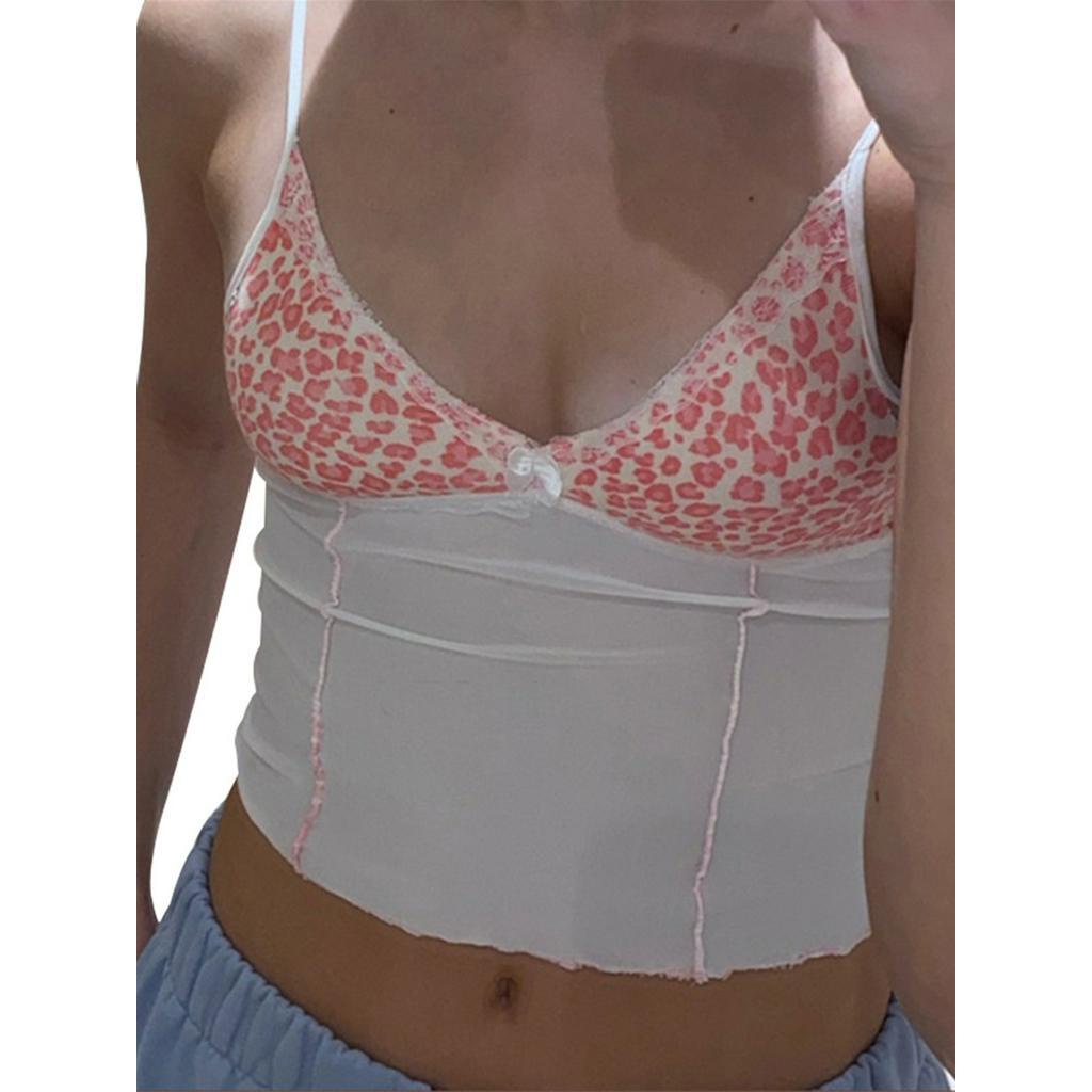 Áo Nữ Không Tay Họa Tiết Da Báo Thời Trang Cá Tính