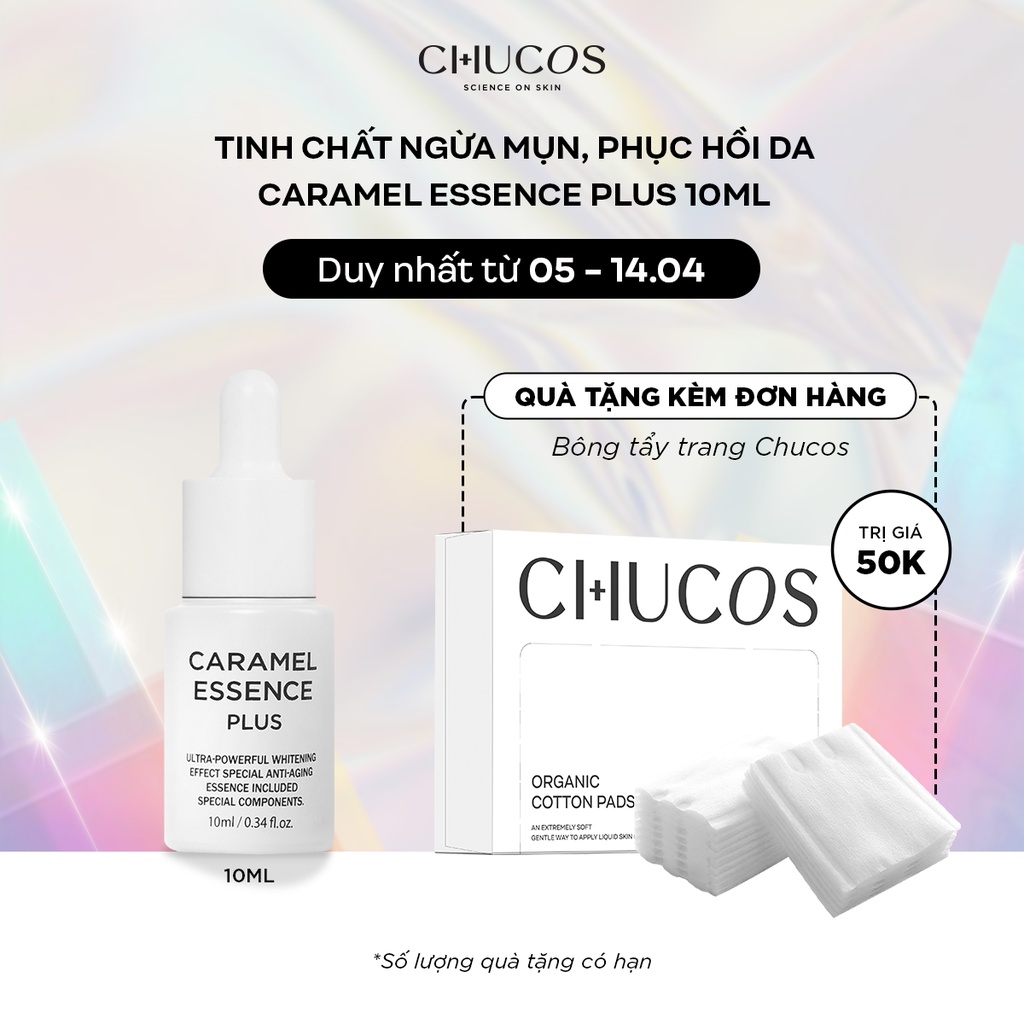 Tinh Chất Ngăn Ngừa Mụn Và Phục Hồi Da Chucos Caramel Essence Plus 10ml