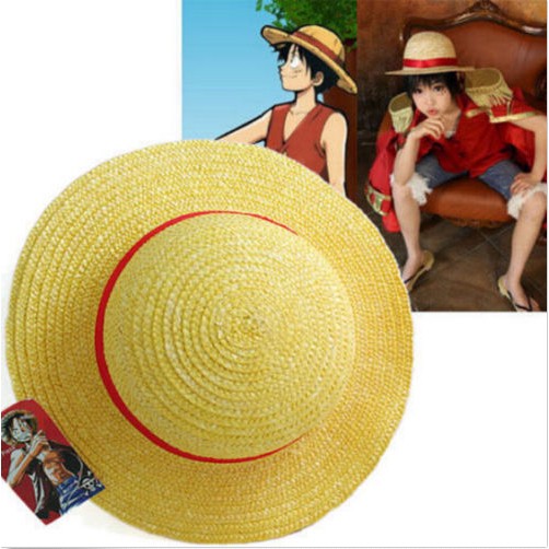 Mũ Rơm Hóa Trang Nhân Vật Luffy Trong One Piece