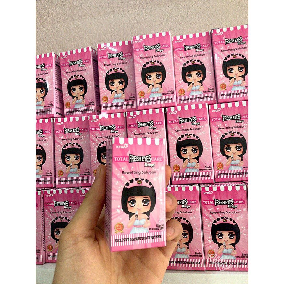 ngâm- nhỏ mắt cho lens