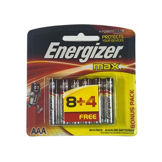 Pin AA Energizer, Pin Tiểu Energizer vỉ 12 viên