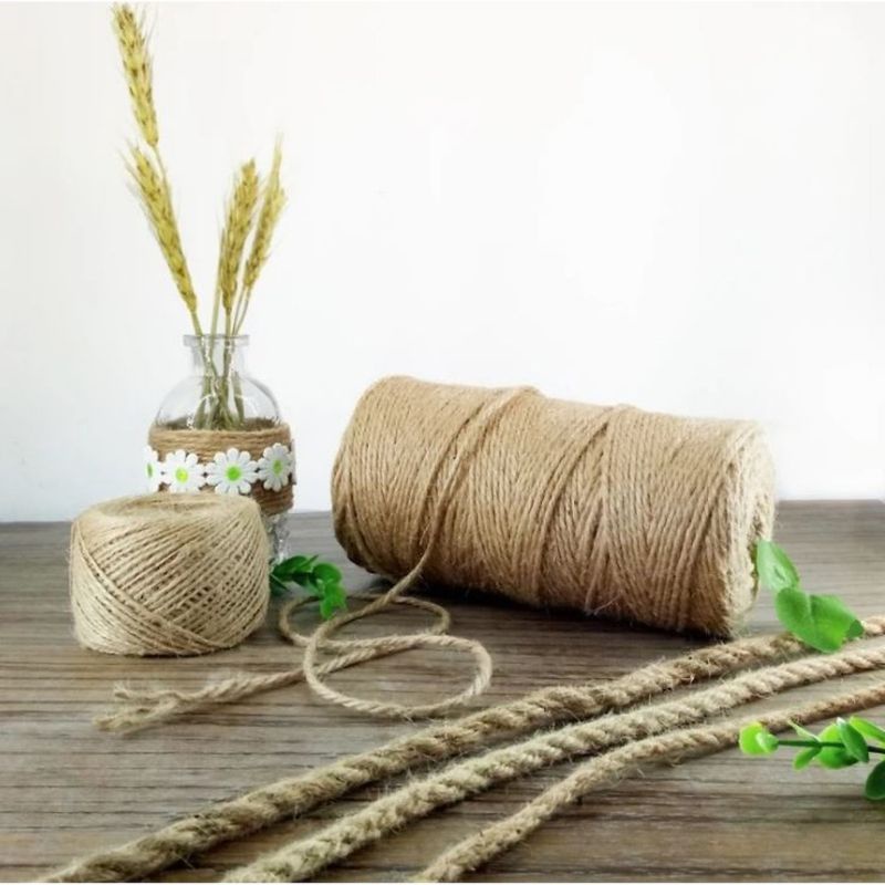 5m dây thừng, dây gai trang trí handmade