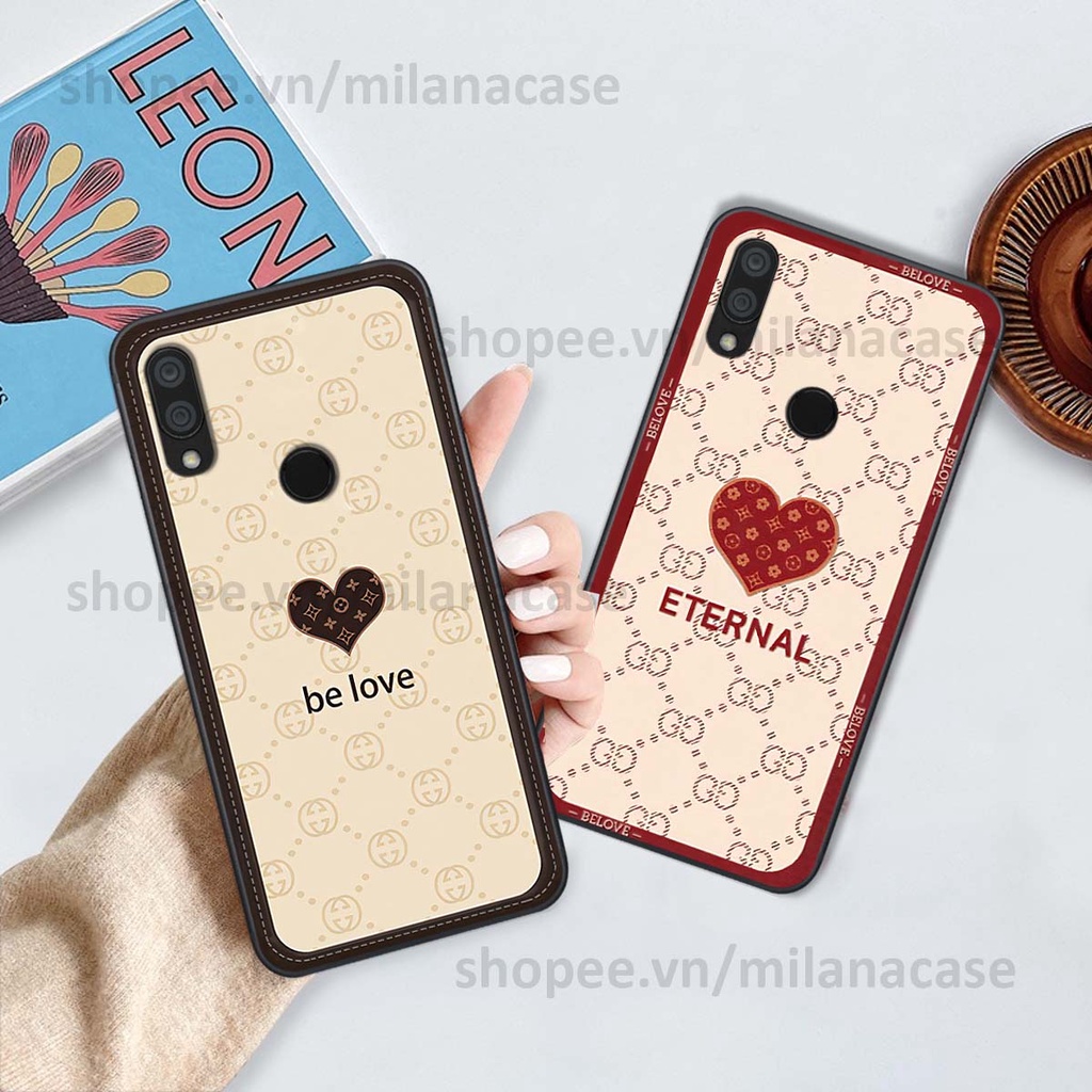 Ốp Xiaomi Redmi 7 hình trái tim be love tình yêu siêu đẹp, cá tính, thời trang