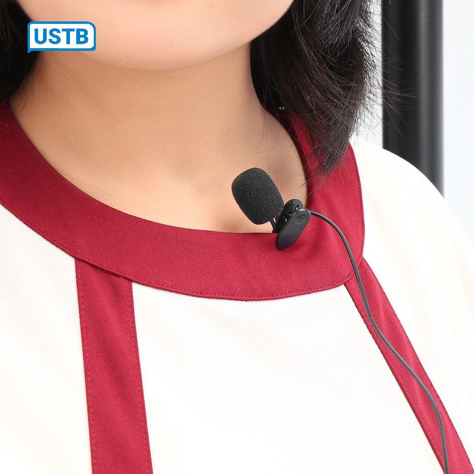 Micro kẹp áo 3.5mm nhỏ gọn tiện lợi cho máy tính