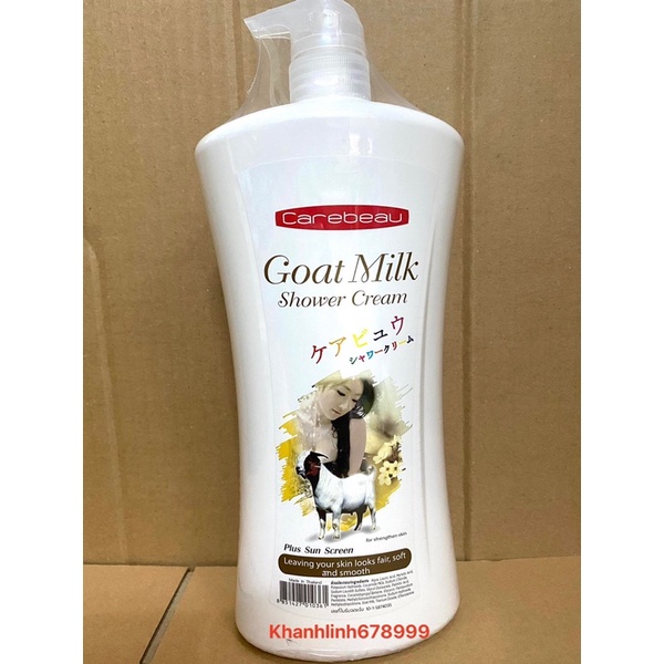 Sữa tắm dê Goat Milk Thái Lan có 3 mầu