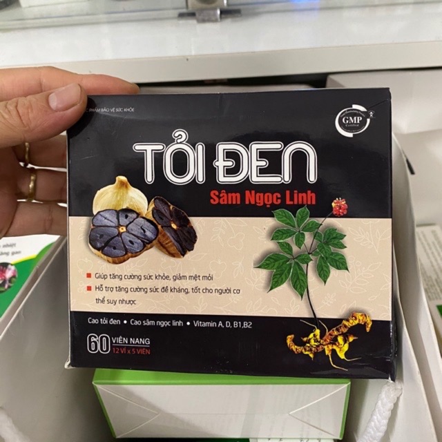 Tỏi Đen Sâm Ngọc Linh Tăng cường sức khoẻ, giảm mệt mỏi hiệu quả