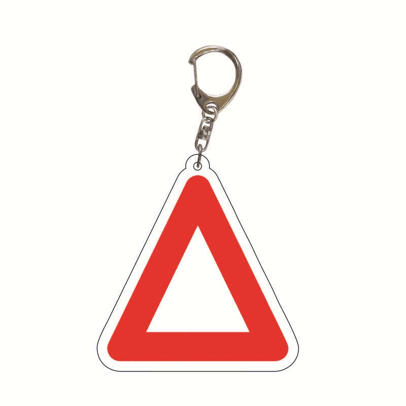 Móc chìa khóa acrylic hình người đàn ông thời trang