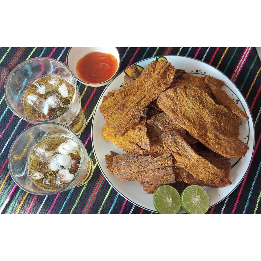 Bò Khô Miếng 500g Khô bò mềm Đặc Sản Tây Nguyên Chị Ba Gia Lai