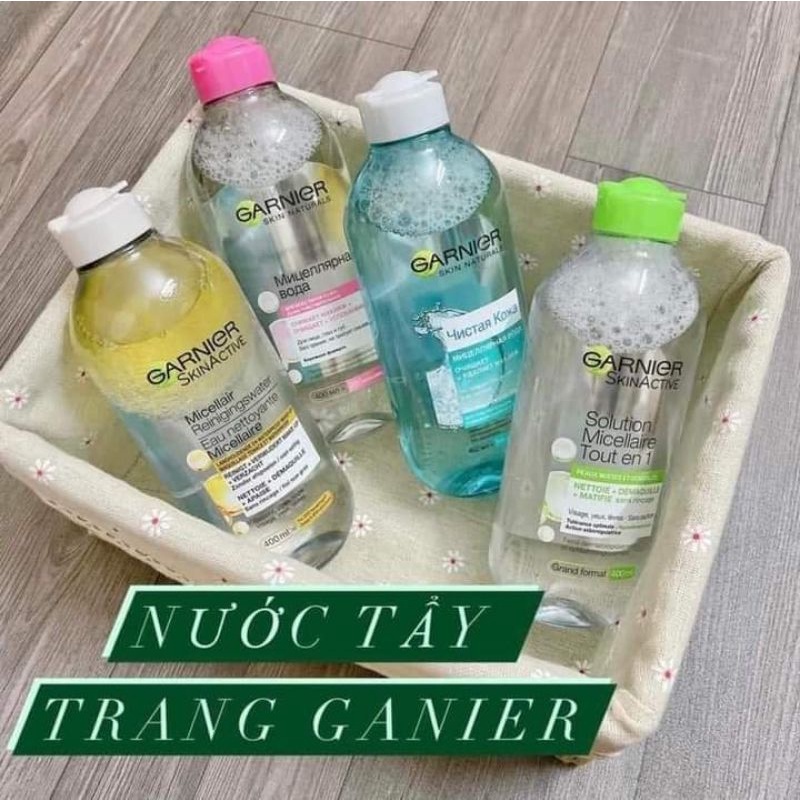 Nước tẩy trang Ganier 400ml
