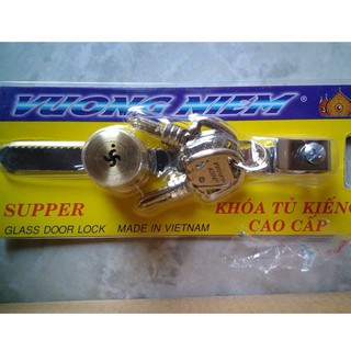 Ổ Khóa Tủ Kiếng Vương Niệm Cao Cấp (Chính Hãng)