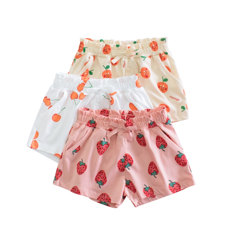 Quần đùi cho bé gái KidBoss sét nhiều mẫu quần short cho trẻ em thun cotton từ 10-35kg