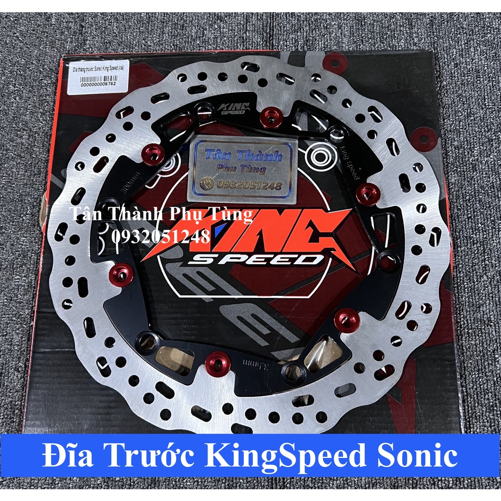 Đĩa trước KingSpeed Sonic gắn như zin