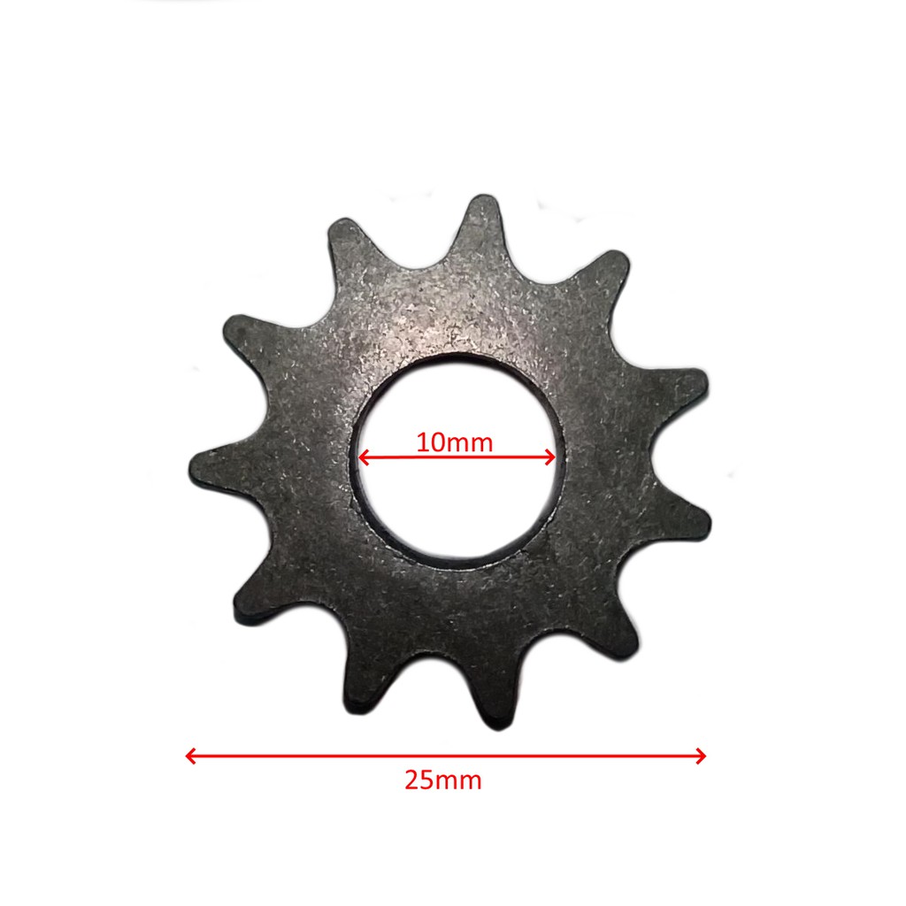 Bộ 2 Cái Nhông Đề Nhông Xích Phi 10mm Chế Lò Nướng Quay Thịt