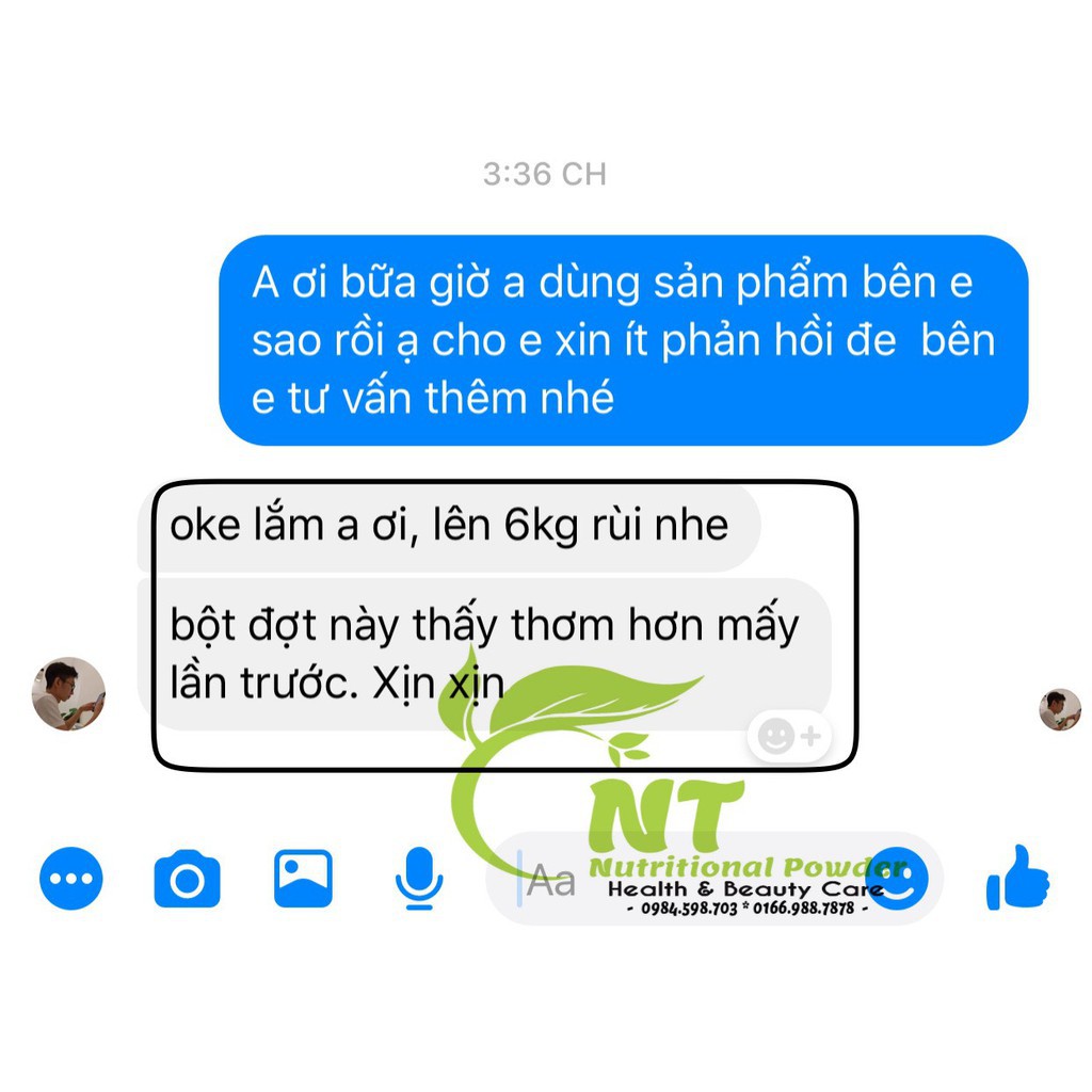 1KG BỘT NGŨ CỐC TĂNG CÂN TỰ NHIÊN CAO CẤP