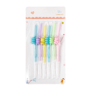 Nến xoắn pastel 01