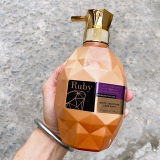 Sữa tắm Ruby chai 600ml cực kỳ thơm quyến rủ
