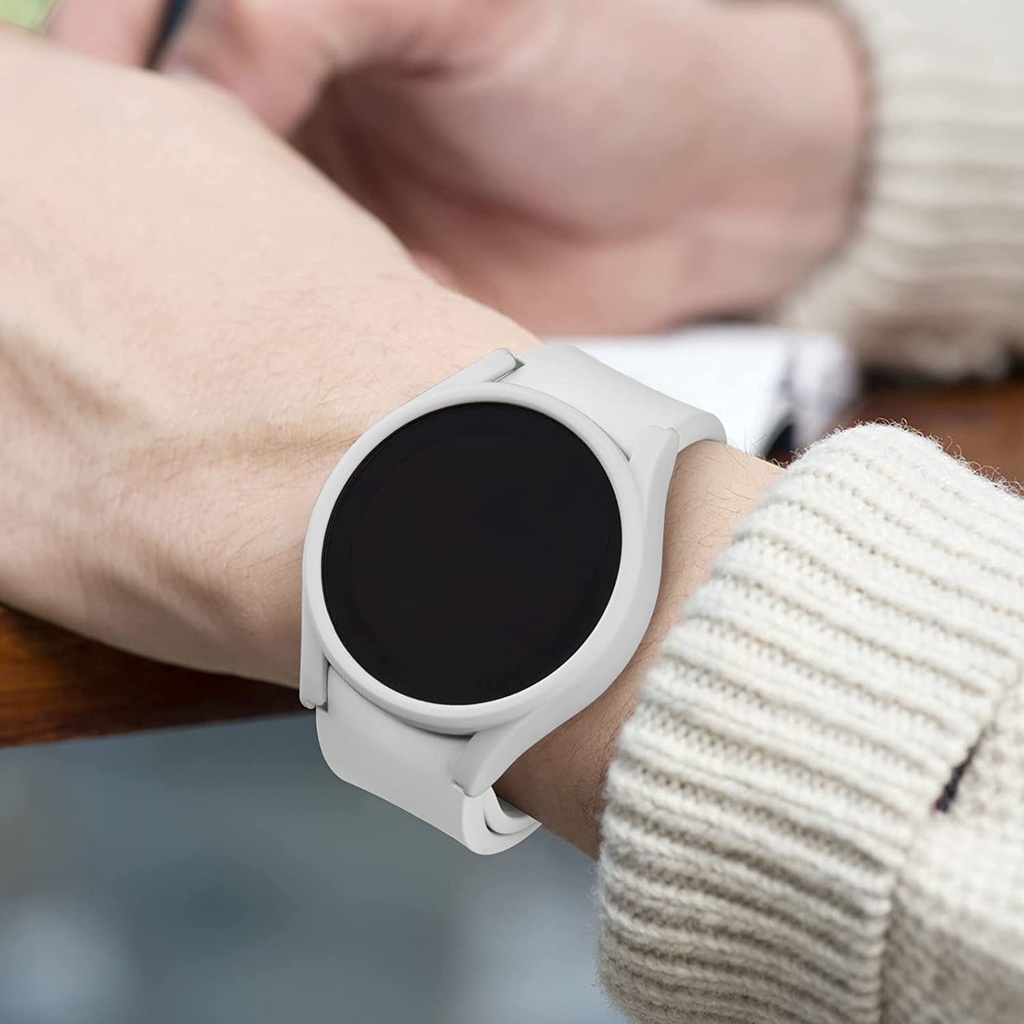 Ốp Bảo Vệ Màn Hình Đồng Hồ Bằng PC Tròn 45mm 5 44mm 40mm Cho Samsung Galaxy watch 5 pro